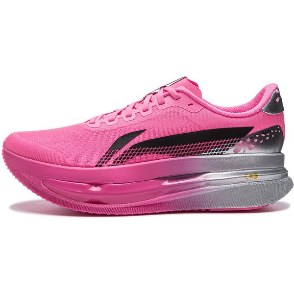 Li Ning Red Rabbit 9 Ultra Technologia KapsułKowa Siateczkowe Buty Do Biegania MęSkie Trampki Fluorescencyjno-RóżOwe ARPW007-14 39 Pink-image
