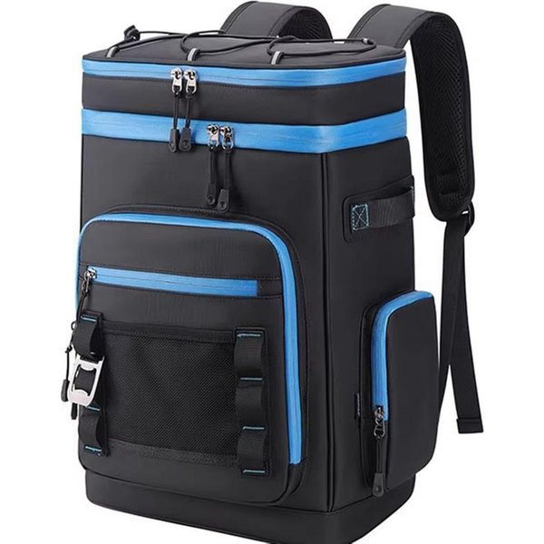 Mochila Refrigeradora Aislada Impermeable De 30L Para Hombres Mujeres Mochila Refrigeradora A Prueba De Fugas Para Camping Playa Pesca Picnic Bolsa De Viaje 30 - 40L-image