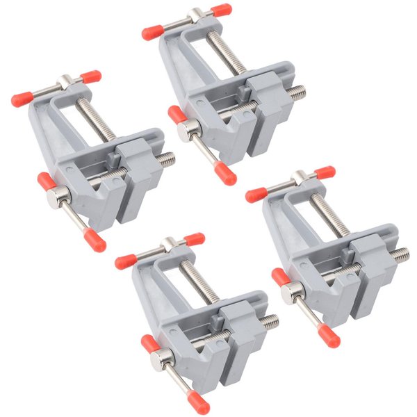 4PCS PrzenośNy Mini Zacisk StołOwy Ze Stopu Aluminium Mini Zacisk StołOwy Do RęKodziełA DIY-image