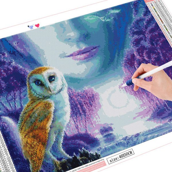 Bordado De Diamantes Cuadrado Completo Zorro 5D Pintura De Diamantes DIY Mujer Mosaico Punto De Cruz Decoraciones De Animales Para HabitacióN Full Square 20X30CM-image