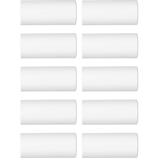 10 Rollos De Papel Imprimible Blanco Imprimible Termosensible Papel Grueso Rollos De Papel TéRmico Para-image
