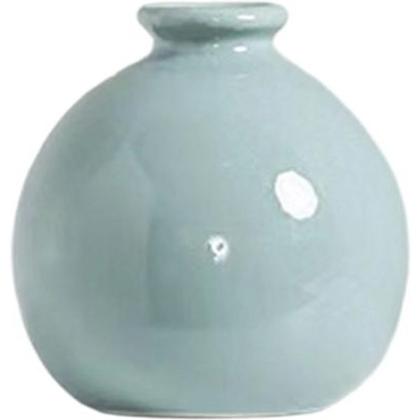 MałA OkrąGłA Ceramiczna Waza Minimalistyczna Nordycka Nowoczesna Dekoracyjna Waza Do Salonu Kuchni Sypialni Przedpokoju Kominka StołU 6.5Cm C-image