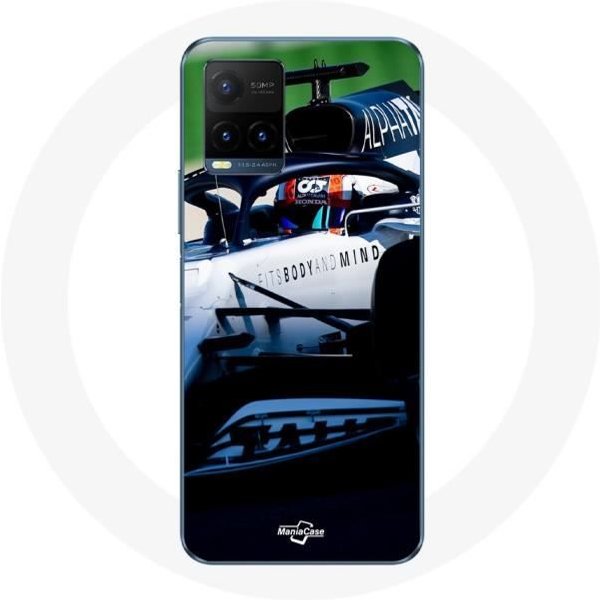 Funda - Maniacase - Vivo Y21S 2021 / Y21 2021 - FóRmula 1 - Pierre Gasly - Flexible Negro-image