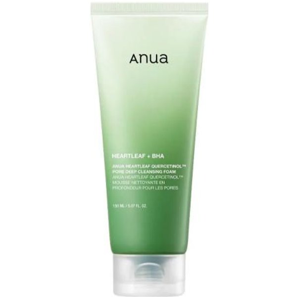 Pianka Do GłęBokiego Oczyszczania PoróW Anua Heartleaf Quercetinol – Kontrola Sebum I łAgodząCy żEl Do Mycia Twarzy – 150 Ml / 5,07 Fl Oz. Uncja-image