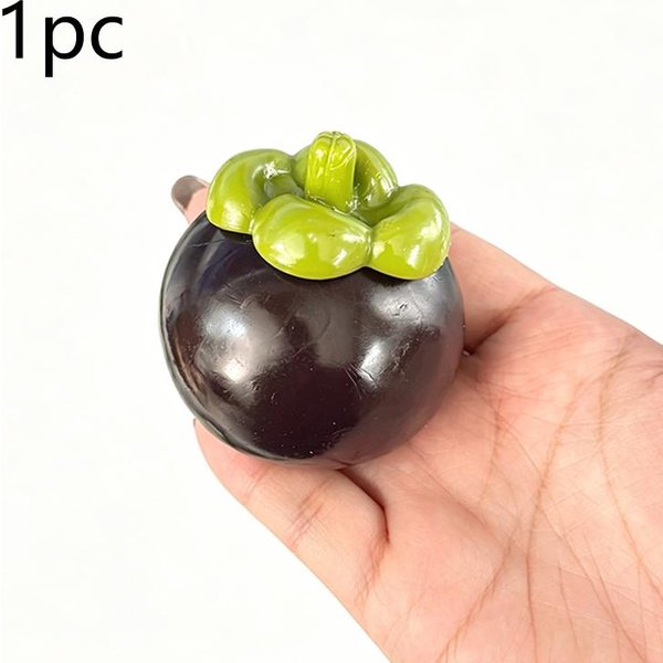 Mangostan ChrupiąCa Formowalna PiłEczka Antystresowa Zabawka Do ŚCiskania ChrupiąCa MięKka Zabawka Fidget OkrąGłE Klocki WypełNione Zabawka Sensoryczna OdstresowująCa Prezent-image