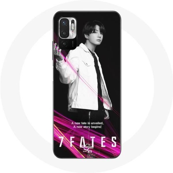 Funda Para Xiaomi Redmi Note 10T 5G Bangtan Sonyeondan 7 Fates Chakho Con BTS Jungkook Concept Photo-image