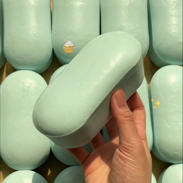 MięTowe Ciastko Squishy - Zabawka Do śCiskania Slow Rising Sensoryczna Do łAgodzenia Stresu Fidget Toy Na LęK, Adhd, Autyzm Prezenty Dla Dzieci DorosłYch Gray-image