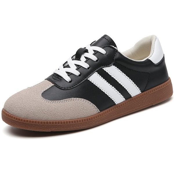 Zapatos De Plataforma Para Mujer Mocasines Planos De Lujo CóModos Zapatillas De Mujer Slip On Zapatillas Planas Suaves Zapatos Femeninos Para Mujer 42 Negro-image