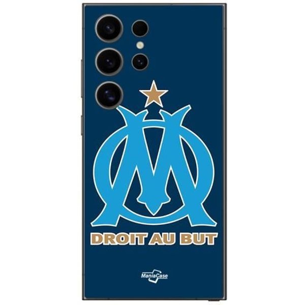 Coque Samsung Galaxy S25 Ultra Logo Om Olympique De Marseille Bleu Fond Maniacase Azul-image