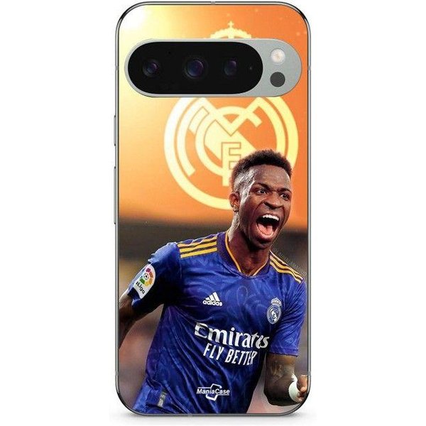 Coque De TéLéPhone - Maniacase - Google Pixel 9 Pro - Silicone TPU - Vini JR Wallpaper - Sportif Czarny-image