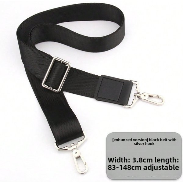 Accesorios Para Bolsos De Hombre Correa De Mochila Correa Cruzada Para Hombro Correa Negra Para Bolso MaletíN Bolso Para PortáTil Correa De Hombro Correa De Bolso De Cuero Ancho B-image