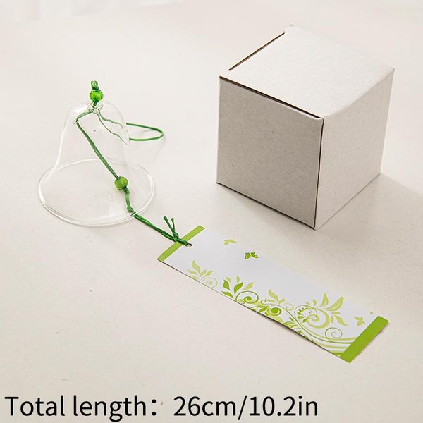 Campanas De Viento De Cristal Decorativas Para Exterior Estilo JaponéS Campana De Viento ÁRbol Colgantes Ventana Patio JardíN DecoracióN Regalo De CumpleañOs-image