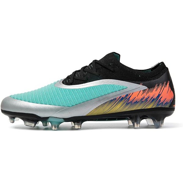 Nuevas Zapatillas De FúTbol Para Hombre Fg/Ag Botas De FúTbol Profesionales Entrenamiento Exterior Duraderas CéSped Firme Ligeras Zapatillas De Rugby Para Adultos 45-image