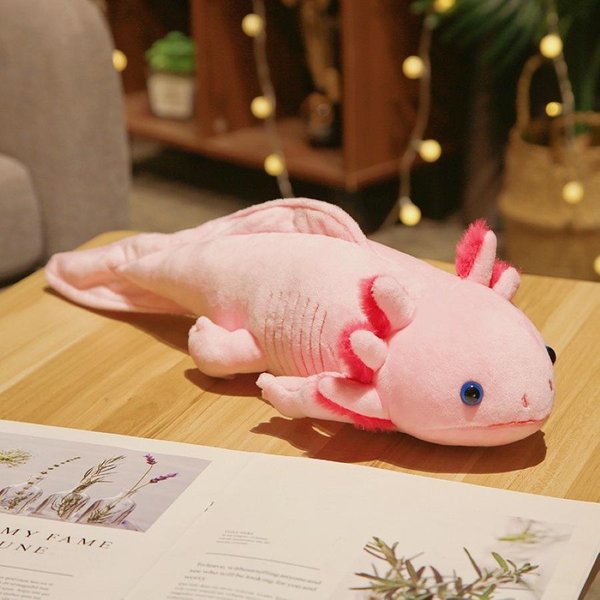 Peluche De Ajolote, Regalos Para NiñOs, Animales Marinos Wild Onez, Peluche De Salamandra Ajolote Ajolote De Peluche Gigante 45Cm-image