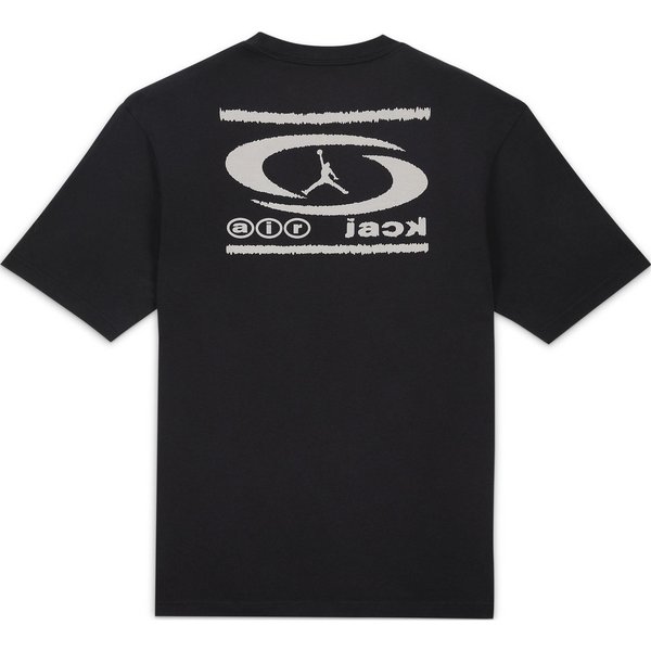 Camiseta Air Jordan X Travis Scott Jumpman Jack Air Negra Vela Hombre DZ5515-011 XL White-image