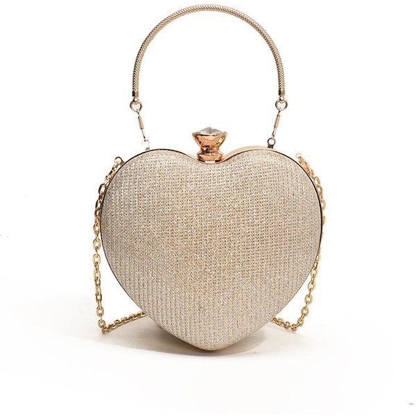 Bolso Mini De DiseñO De Nicho Para Mujer Nuevo Bolso Cruzado De Cadena De Moda Ins Bolso De Mano Con Temperamento Bolso De Amor-image