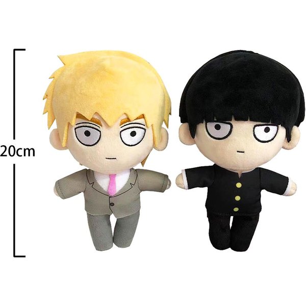 Mob Psycho 100 Reigen Arataka MięKka Pluszowa Zabawka Lalka Poduszka Pluszowe ZwierząTko Prezent Dla Dzieci BożE Narodzenie 20Cm-image
