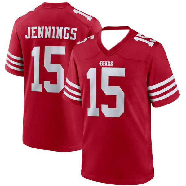 San Francisco Koszulka Do Futbolu AmerykańSkiego Koszulka Do Rugby Odzież Sportowa Koszulka Treningowa T-Shirt Eagles 49Ers Numer 13 Purdy S-image