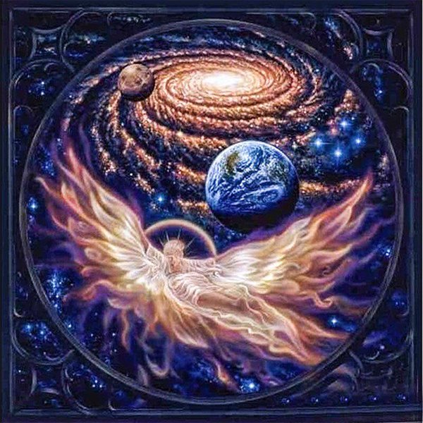 Pintura De Diamantes Cielo Estrellado Del Universo Punto De Cruz Bordado De Diamantes Mosaico De Diamantes Pintura Hecha A Mano 30X30Cm-image