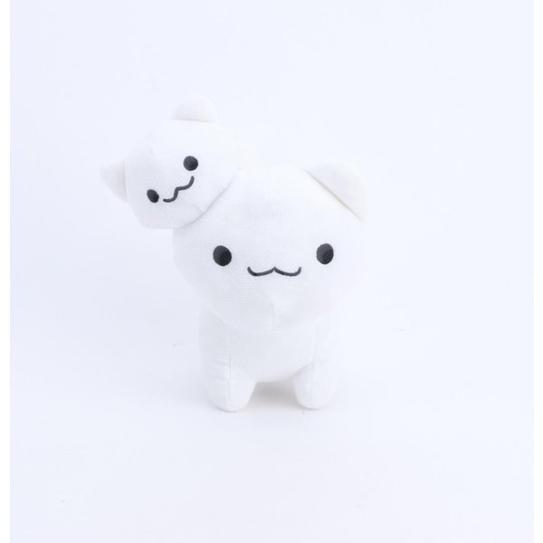Mewgenics Stacy Pluszowa Lalka Gra Otoczenie Postaci Mewgenics Stacy Pluszowa Dekoracja Pluszak Wypchana Zabawka Prezent Urodzinowy ŚWiąTeczny 21Cm White-image