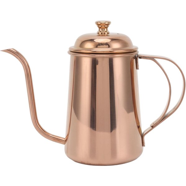 650Ml Czajnik Do Kawy Pour Over Pogrubiona Stal Nierdzewna 304 Czajnik Do Kawy Z Szyjką GęSią L-image