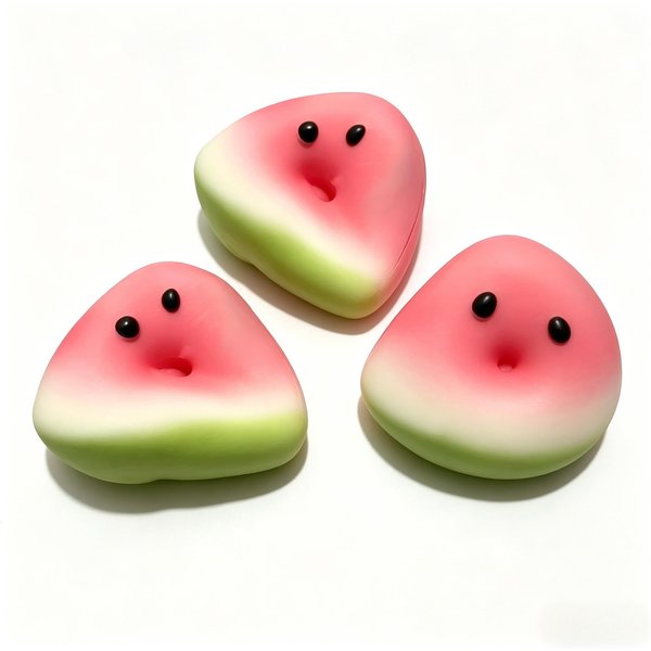 Arbuzowy Squeeze Squishy Fidget Toy MięKka Zabawna Tekstura Ukojenie Stresu Zabawka Sensoryczna Dla Dzieci Upominki Na PrzyjęCie Urodzinowe-image