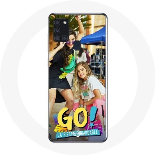 Funda - MíA CáCeres - Samsung Galaxy A21S - Flexible - Blanca - Persigue Tus SueñOs-image