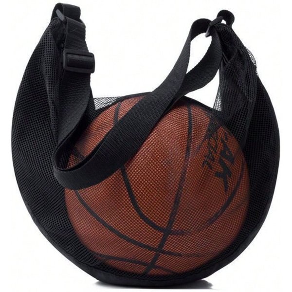 Torba Na KoszykóWkę Torba Sportowa Na ZewnąTrz Na Ukos Torba MęSka I Damska Wielofunkcyjna DużEj PojemnośCi Torba Na KoszykóWkę PiłKę NożNą 1Pc Czarny-image