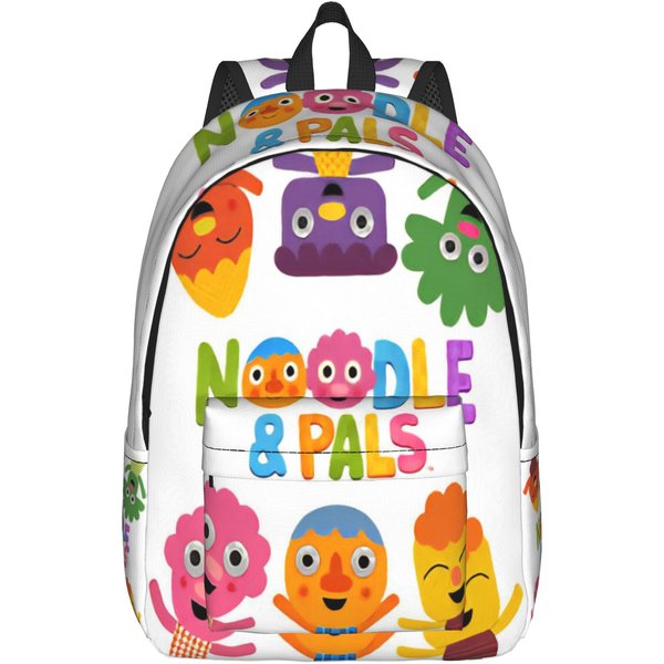 Ja! Plecak Noodle & Pals Dla MężCzyzn Kobiet Codzienny Studencki Biznesowy Plecak Dzienny Torba Na Ramię Na Laptop Komputer WytrzymałY M-image