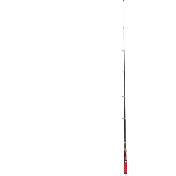 CañA De Pescar TelescóPica Ultracorta Casting Cebo Duro PortáTil CañA Rotatoria Pesca White-image