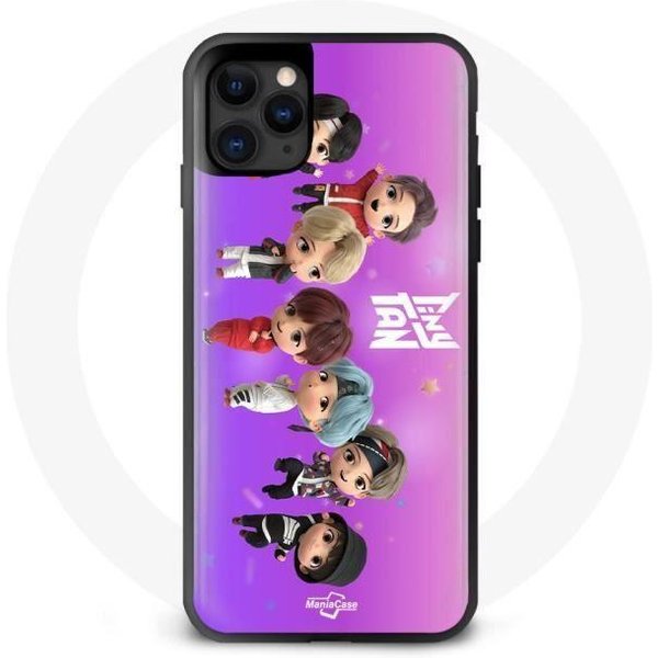Funda Para Iphone 12 Pro Max BTS Tinytan AnimacióN PóSter RM Jin Suga J-Hope Jimin Jungkook Y V Mic Drop Baile-image