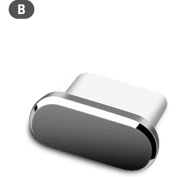 Tipo Enchufe Antipolvo Del Usb C, Tapones Antipolvo Del Enchufe Del Puerto USB C Compatibles Con El Tipo C Chargi Type-C Gris-image