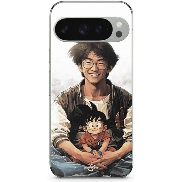 Coque - Maniacase - Google Pixel 9 Pro - Akira Toriyama Goku - Souple - Noir Negro-image