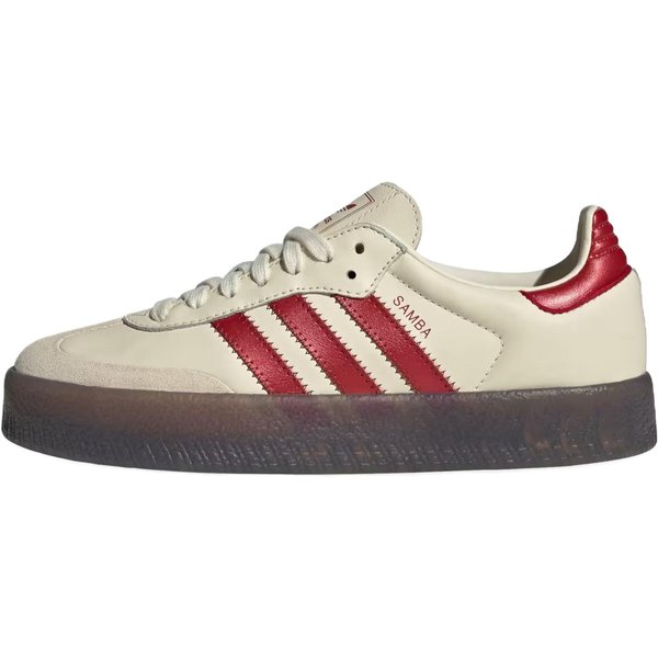 Adidas Sambae Blanco Crema Rojo Sombra (De Las Mujeres) 40 Beige-image