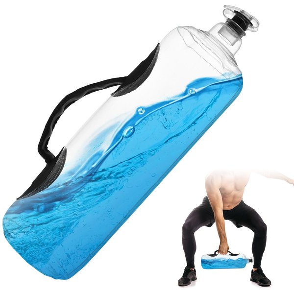 Bolsa De Entrenamiento AcuáTico Con Pesas Rellenas De Agua, Equipo De Ejercicio, Estabilidad PortáTil, Entrenamiento FíSico, Agua S-image