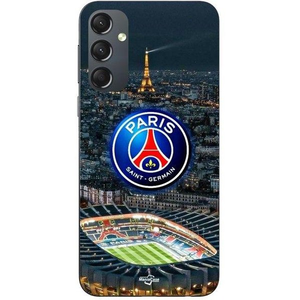 Funda Para Samsung Galaxy A54 Logo PSG Estadio Noche Torre Eiffel Maniacase Negro-image