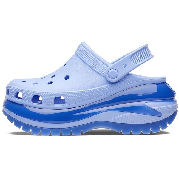 Crocs Classic Light Wheel Zuecos EVA Sandalias Deportivas Sandalias Unisex Moonlight-Purple 207988-5Q6 39-40-image