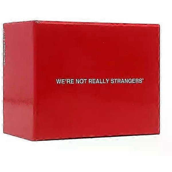 Juego De Cartas We're Not Really Strangers - Un Juego De Mesa Interactivo Para Adultos Y Rompehielos-image