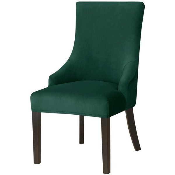 Fundas De Terciopelo Para Sillas De Comedor, EláSticas, Lavables, Con Respaldo Alto, Inclinadas, Con Acento EláStico, Para Sillas De Boda, Fundas Para Asientos Para El Hogar-image