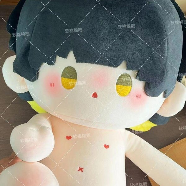 40Cm Pluszowa Lalka Bachira Meguru Blue Lock Cosplay Urocza MięKka Wypchana Zabawka Poduszka Dla FanóW Anime 40Cm-image