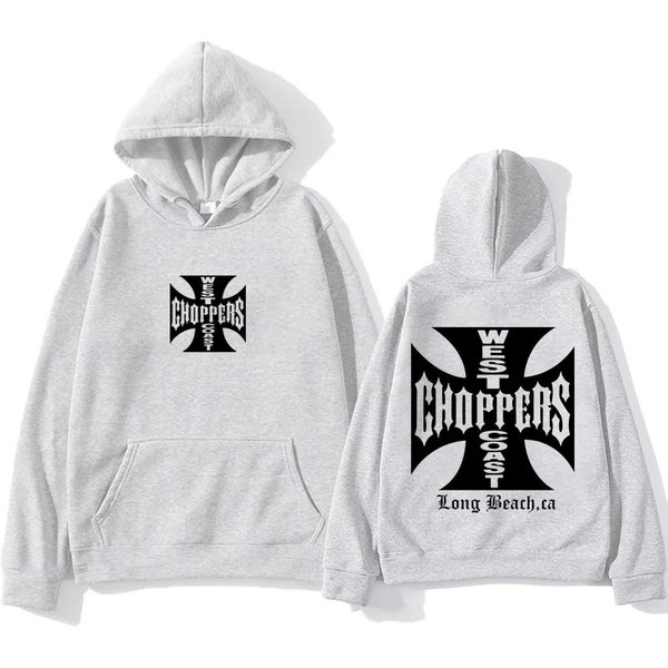 Sudadera Con Capucha Paul Walker West Coast Choppers Para Hombre Y Mujer, Top De Moda Oversize, Ropa Hip Hop, Forro Polar De Manga Larga, Sudadera Vintage M MarróN-image