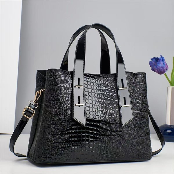 Bolsos De Moda De Gran Capacidad Bolsos Populares De Hombro ÚNico Para Mujer Bolsos Cruzados Horizontales VersáTiles De Alto Aspecto . Gray-image