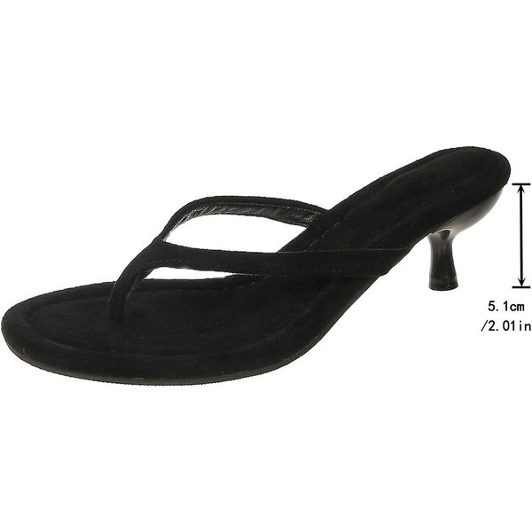 Zapatos De TacóN, Zapatillas, Zapatos De Mujer, Tacones Altos, Sandalias 38 Negro-image