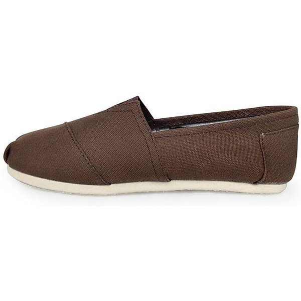 Moda Verano 2025 Mocasines Azules Hombre Zapatos Planos CláSicos De Lona Mujer Zapatos Casuales CóModos Transpirables Hombres Alpargatas Slip-On 43 Brown-image