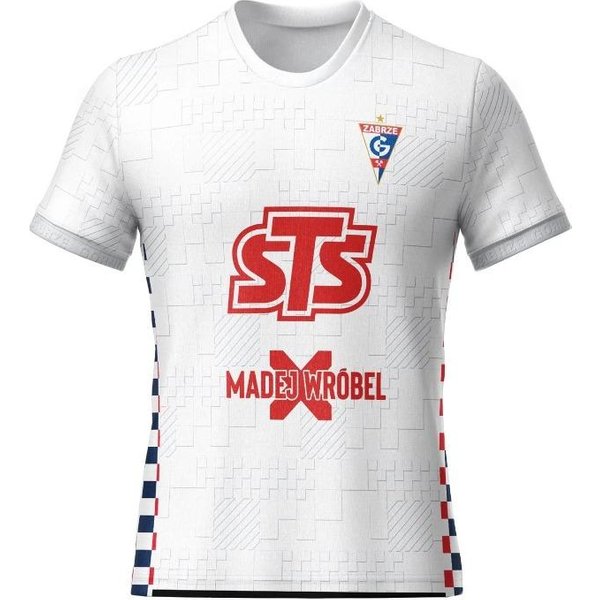 Letnia Polska GóRnik Zabrze Koszulka PiłKarska Koszulka Sportowa OddychająCa SzybkoschnąCa Streetwear Rodzinne Koszulki DziecięCe M-image