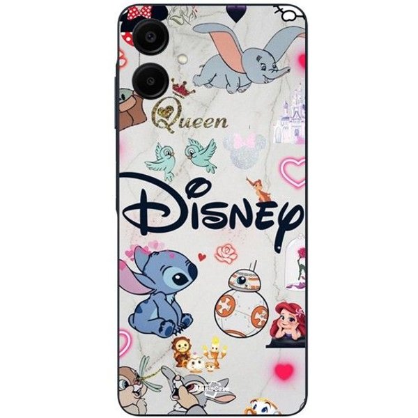 Coque De TéLéPhone - Maniacase - Samsung Galaxy A06 - Silicone - Disney - Souple Negro-image