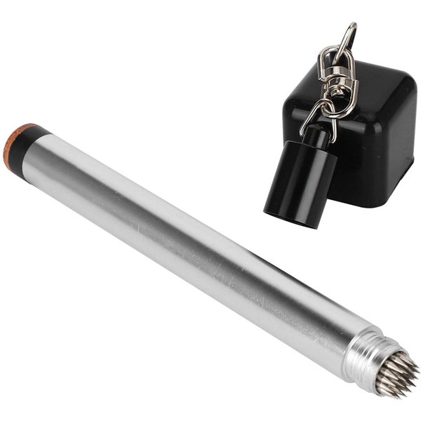 1 Pieza PequeñA PortáTil Tiza Punta De Taco De Billar PunzóN Herramienta De ReparacióN De Taco De Pool Snooker Accesorio Gray-image