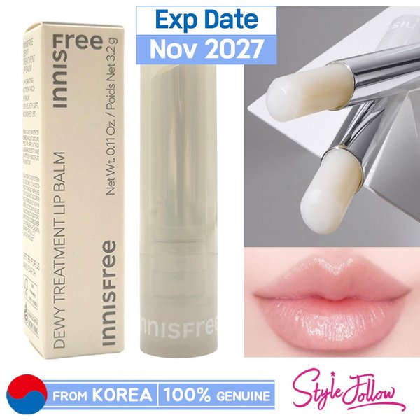 Innisfree BáLsamo Labial Tratamiento Dewy 3,2G 1Pc + Sample Gifts-image