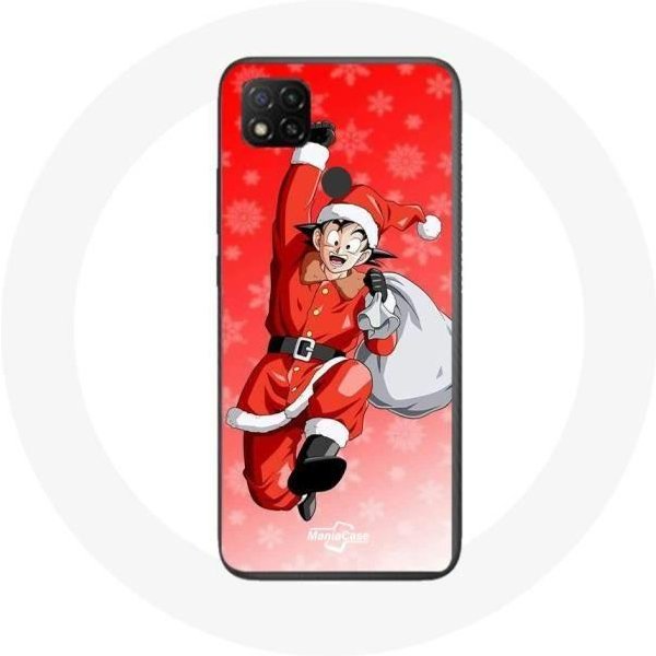 Coque Pour Xiaomi Redmi 9C Anime Son Goku Dragon Ball Le Jour De NoëL 2023-image