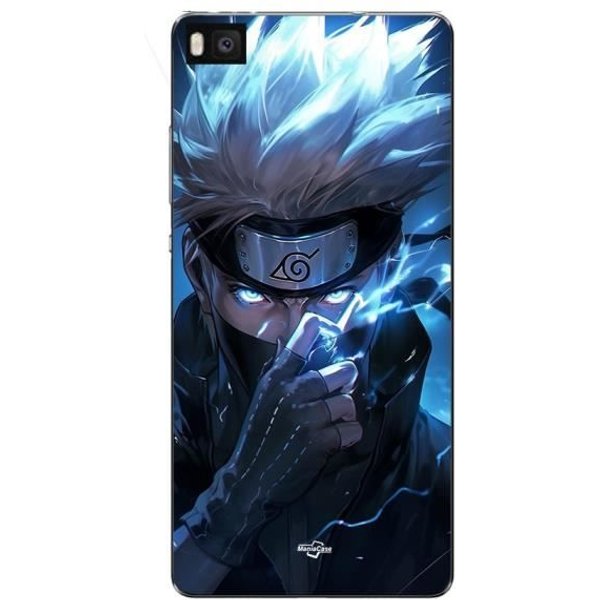 Coque Maniacase Pour Huawei P8 Kakashi Hatake Anime Fanart-image